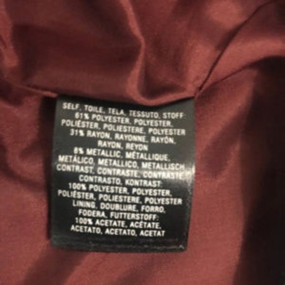 Anthropologie Leifnotes Paprika Brocade Dress 4 - Picture 8 of 8